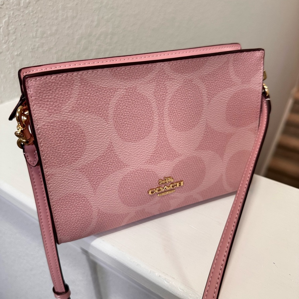 Coach Light Pink Crossbody Bag